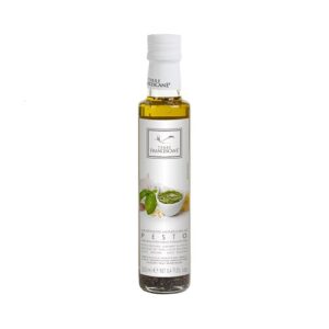 Huile d’olive italienne extra vierge aromatisée au pesto (6 x 250 ml)
